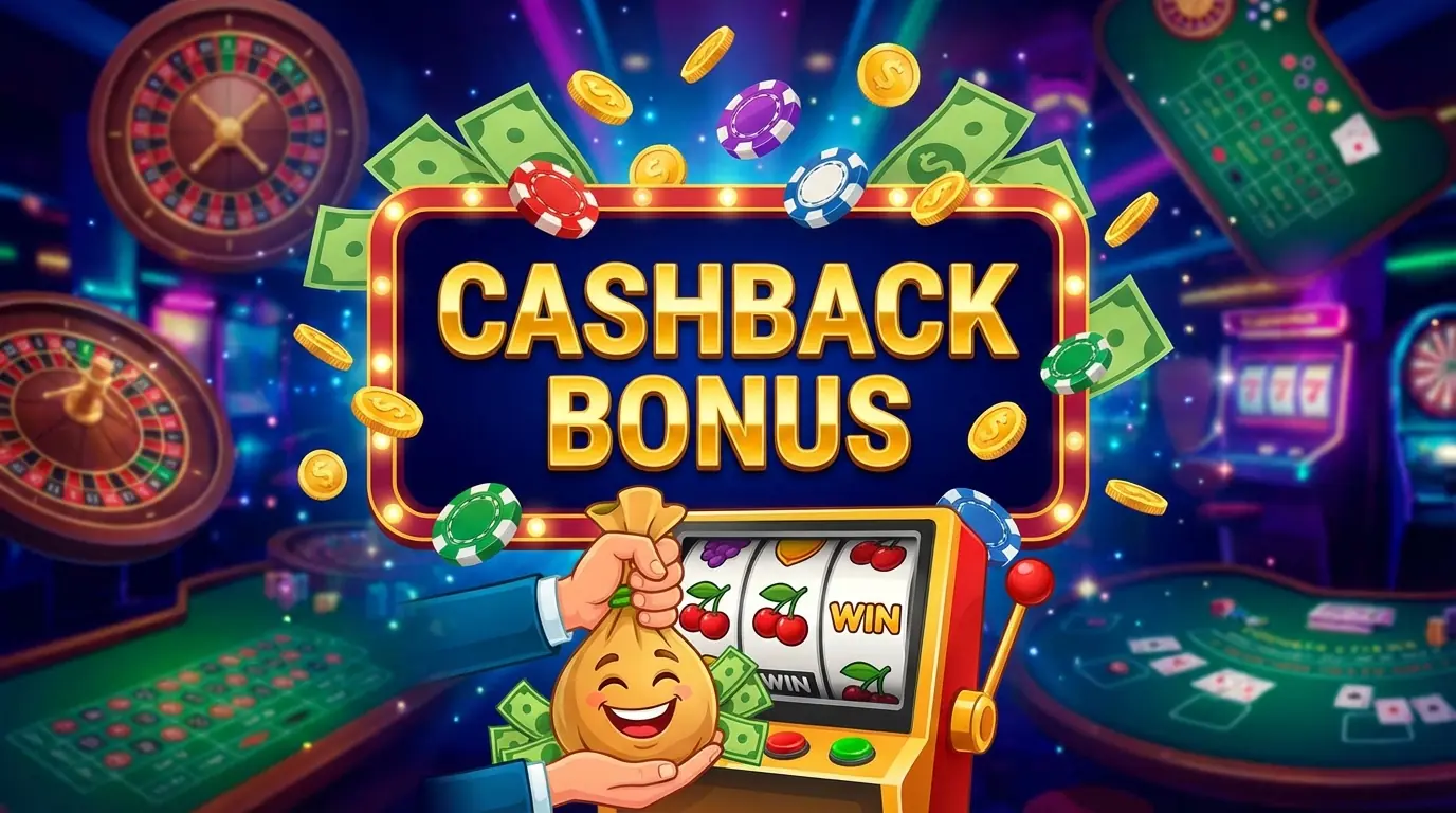 Casinia casino cashback bonus