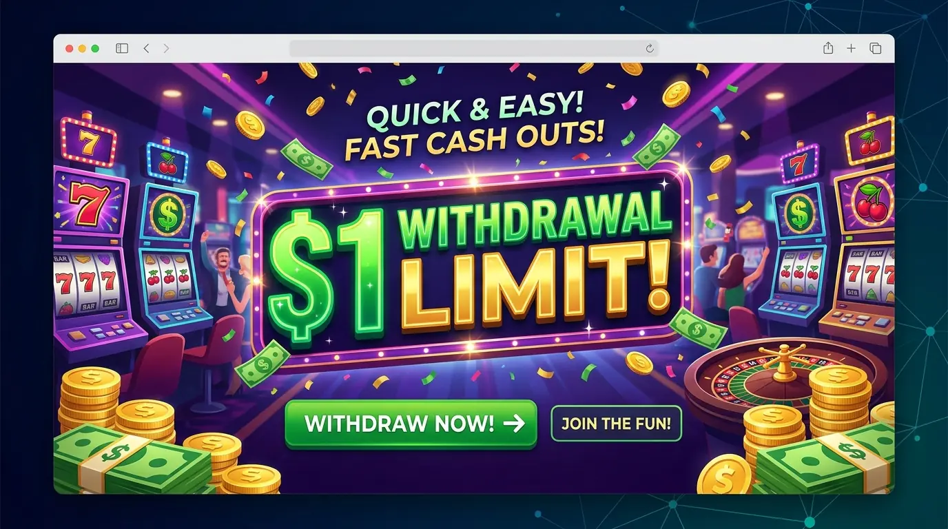 Casinia casino prelievo 1€