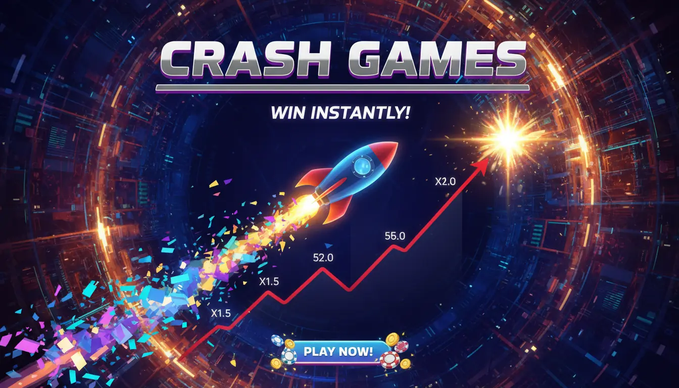 Crash games Casinia casino